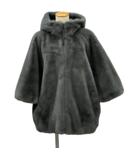 美品 CADUNE エコファーコート レディース SIZE 38 (M) カデュネ