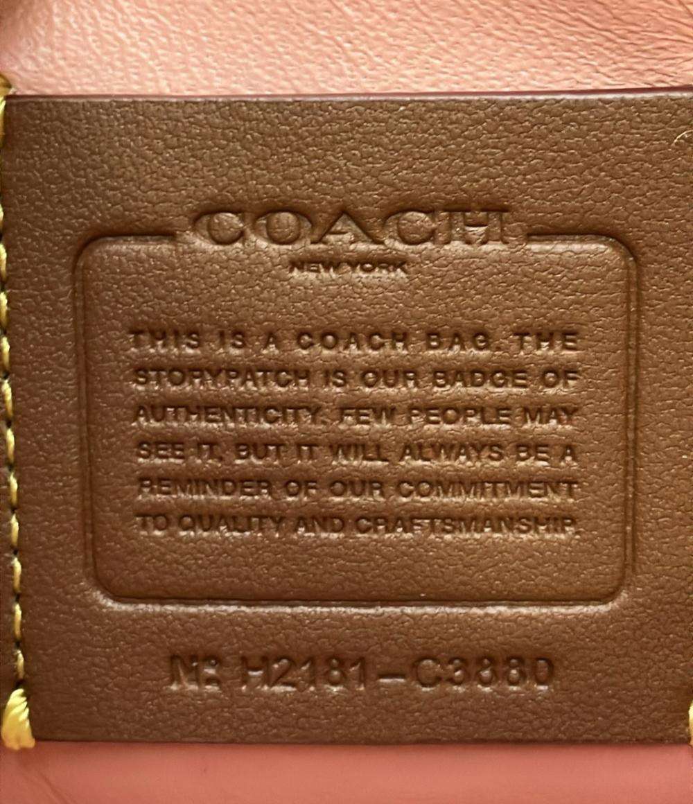 コーチ 2WAY ハンドバッグ ショルダーバッグ 斜め掛け ピロー タビー C3880 レディース COACH