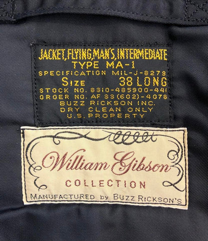 Buzz Rickson's William Gibson Collection フライトジャケット メンズ SIZE 38 LONG バズリクソンズ