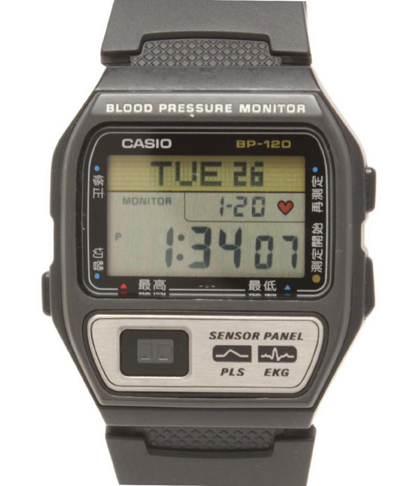 美品 CASIO 腕時計 血圧ウォッチャー クオーツ BP-120 美品 CASIO 腕時計 血圧ウォッチャー クオーツ BP-120