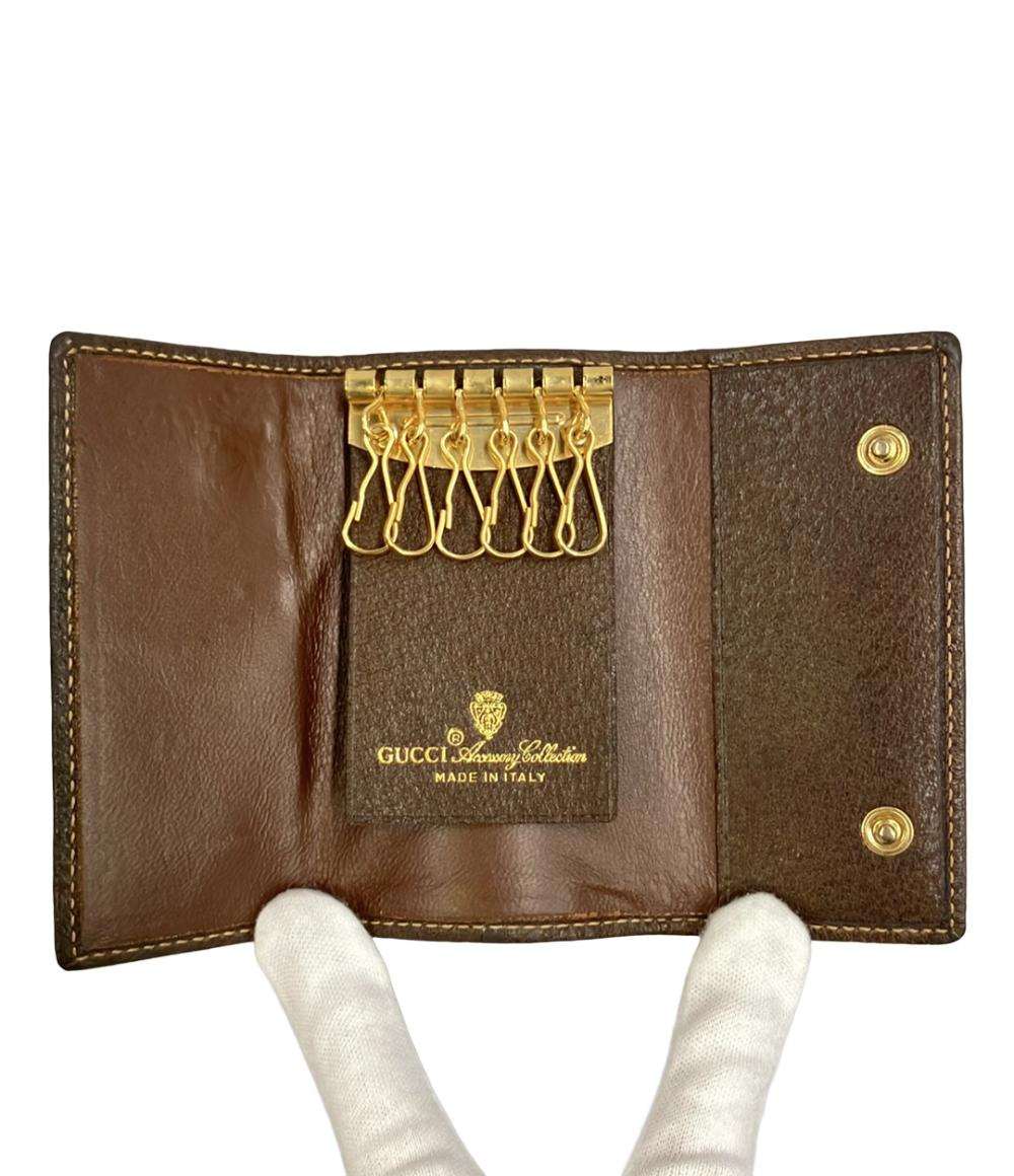 GUCCI 6連キーケース GGスプリーム 64 12 038 レディース メンズ グッチ