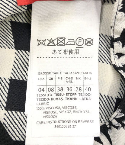 マックスアンドコー  バンドカラーシャツワンピース チェック柄      レディース SIZE 4 (S) MAX＆Co.