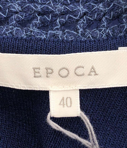エポカ 美品 ベリスニットレースドレス ノースリーブワンピース      レディース SIZE 40 (M) EPOCA