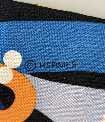 エルメス 美品 ツイリー スカーフ シルク100％ パラードアンファンファーレ  Parade en Fanfare    レディース SIZE   (複数サイズ) HERMES