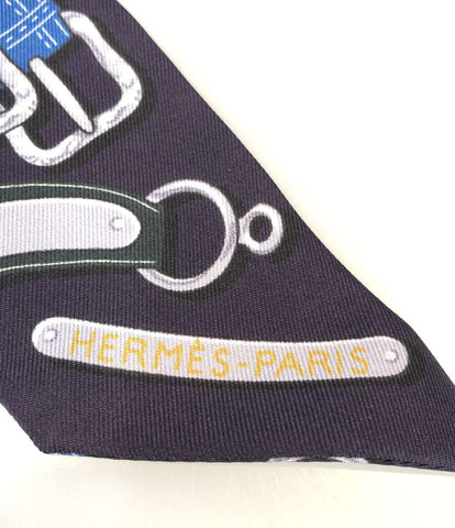 エルメス 美品 ツイリー スカーフ シルク100％ 大統領の馬具 HARNAIS DES PRESIDENTS     レディース SIZE   (複数サイズ) HERMES