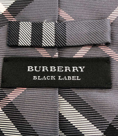 バーバリーブラックレーベル 美品 ネクタイ シルク100％      メンズ  (複数サイズ) BURBERRY BLACK LABEL