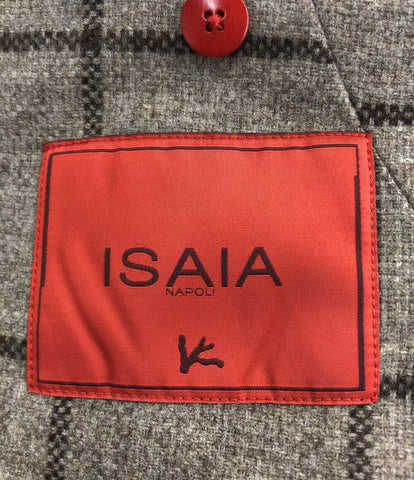 美品 チェック柄テーラードジャケット メンズ SIZE 48 (XL以上) ISAIA ...