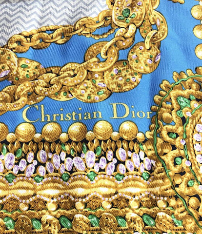 クリスチャンディオール  スカーフ シルク100% チェーン柄      レディース SIZE   (複数サイズ) Christian Dior