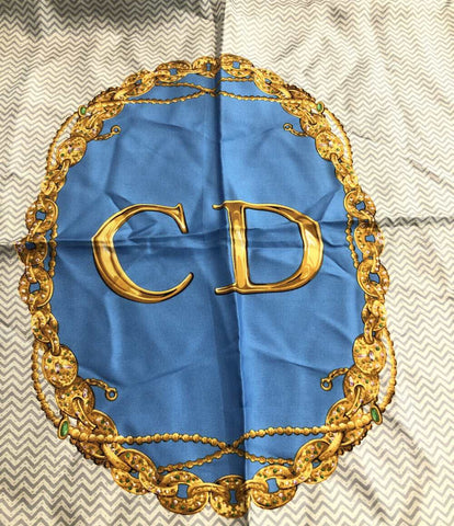 クリスチャンディオール  スカーフ シルク100% チェーン柄      レディース SIZE   (複数サイズ) Christian Dior