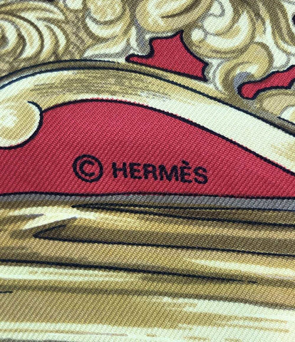 エルメス  スカーフ カレ90 シルク100% 鐙柄 馬具柄  etriers    レディース  (複数サイズ) HERMES