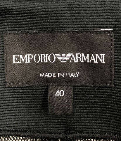エンポリオアルマーニ 美品 ノーカラージャケット レディース SIZE 40