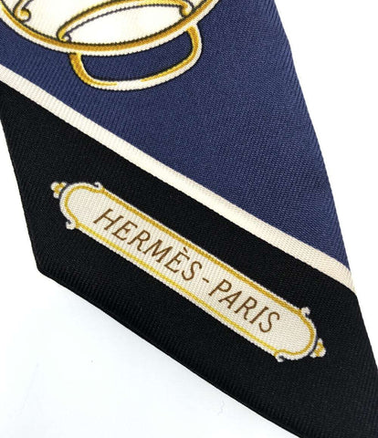 エルメス 美品 ツイリースカーフ シルク100％ リフトプロフィール  Lift Profile    レディース  (複数サイズ) HERMES