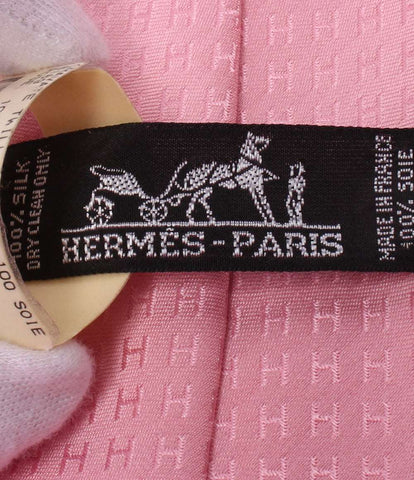エルメス 美品 ネクタイ シルク100％ H柄      メンズ  (複数サイズ) HERMES