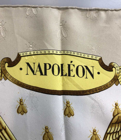 エルメス  スカーフ カレ90 シルク100% ナポレオン  NAPOLEON    レディース  (複数サイズ) HERMES