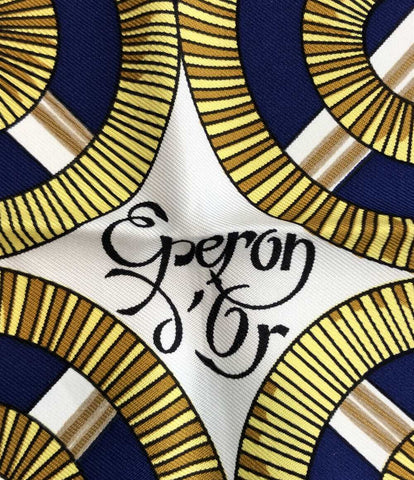 エルメス  スカーフ カレ90 シルク100% 黄金の拍車  Eperon dor    レディース  (複数サイズ) HERMES