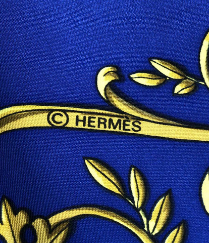 エルメス 美品 スカーフ カレ90 シルク100% ﾛﾝｼｬﾝへの散歩  LA PROMENADE DE LONGCHAMPS    レディース  (複数サイズ) HERMES
