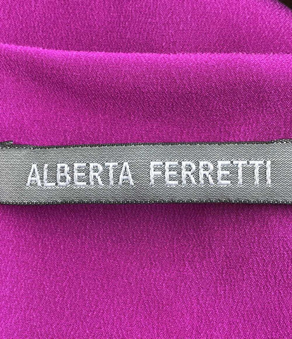 アルベルタフェレッティ 美品 カラーブロック シルクワンピース      レディース SIZE 40 (S) ALBERTA FERRETTI