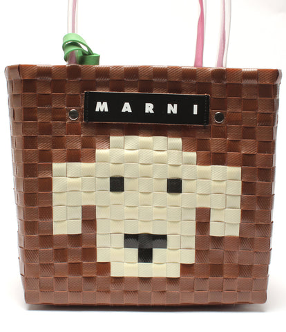 マルニ 美品 ハンドバッグ ピクニック 犬柄      レディース   MARNI