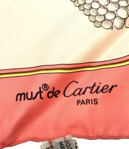 カルティエ  スカーフ シルク100％ ビジュー柄      レディース  (複数サイズ) Cartier