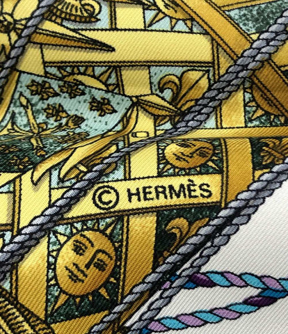 エルメス  スカーフ カレ90 シルク100% タンブールの太鼓  Les Tambours    レディース  (複数サイズ) HERMES