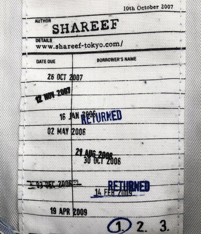 シャリーフ  オーバーサイズ 長袖シャツ     20713029 メンズ SIZE 1 (S) SHAREEF