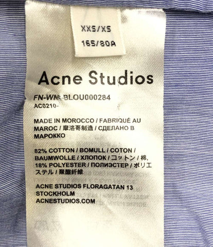 アクネステュディオス  オーバーサイズシャツ 七分袖      メンズ SIZE XXS (XS以下) ACNE STUDIOS