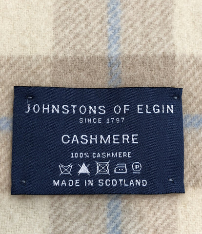 マフラー カシミヤ100%      レディース  (複数サイズ) Johnstons of Elgin
