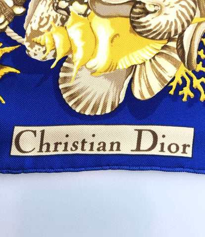 クリスチャンディオール  スカーフ シルク100% シェルモチーフ      レディース  (複数サイズ) Christian Dior