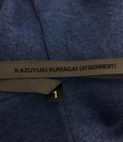 カズユキクマガイアタッチメント  ウールフランネルスムースストールコート      メンズ SIZE 1 (S) KAZUYUKI KUMAGAI ATTACHMENT