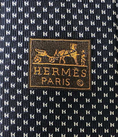 エルメス 美品 ネクタイ シルク100% H総柄      メンズ  (複数サイズ) HERMES
