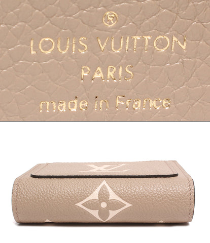 ルイヴィトン 美品 二つ折り財布 ポルトフォイユ クレア モノグラムアンプラント トゥルトレールクレーム   M82370 レディース  (2つ折り財布) Louis Vuitton