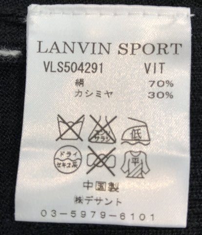 美品 ラインニット カシミア  シルク      レディース SIZE 38 (S) LANVIN SPORT
