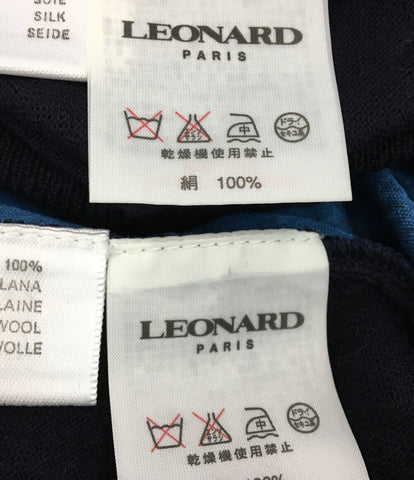 レオナール 美品 アンサンブルカーディガン 半袖Tシャツ      レディース SIZE 38 (M) LEONARD