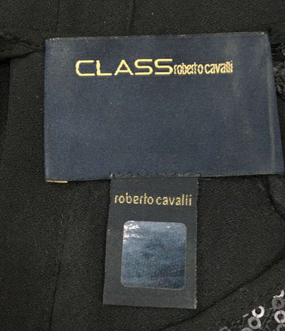 クラスロベルトカバリ  スパンコールブラウス シースルー      レディース SIZE 40 (M) CLASS Roberto Cavalli