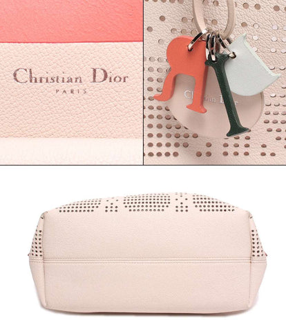 クリスチャンディオール  レザートートバッグ パンチングトート     レディース   Christian Dior
