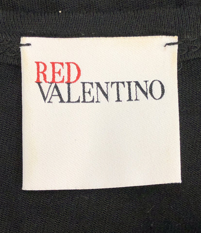 レッドバレンティノ  半袖Tシャツ ベロアリボン      レディース SIZE S (S) RED VALENTINO