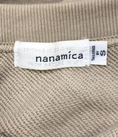 ナナミカ  クルーネックスウェット カンガルーポケット付き 吸汗速乾性      メンズ SIZE S (S) nanamica