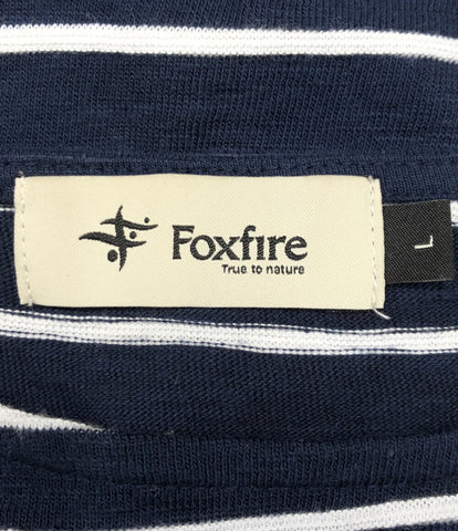 スラブボーダークルー ロングスリーブTシャツ      メンズ SIZE L (L) Fox Fire