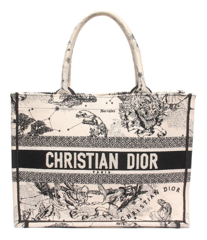クリスチャンディオール  トートバッグ 刺繍 Dior Book Tote ミディアム ディオール ゾディアック    50-MA-0261 レディース   Christian Dior
