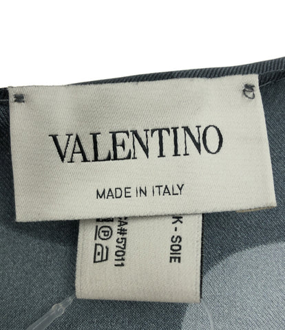 バレンチノ  スカーフ シルク100％ 迷彩柄      レディース  (複数サイズ) VALENTINO