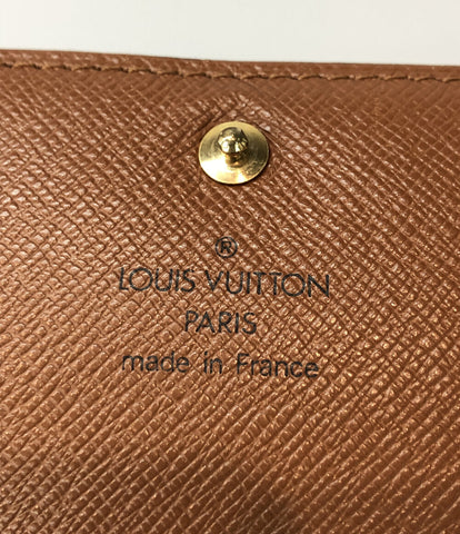 ルイヴィトン  二つ折り財布 ポルトモネビエ トレゾール モノグラム   M61730 レディース  (2つ折り財布) Louis Vuitton