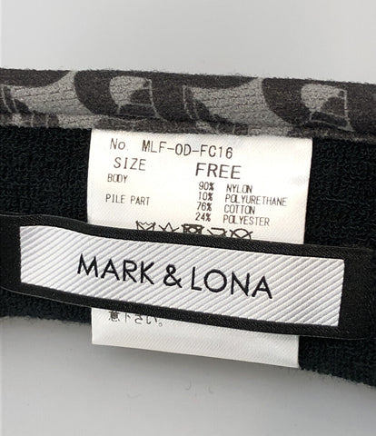 マークアンドロナ  マジックテープサンバイザー     MLF-OD-FC16 レディース SIZE F (M) MARK＆LONA