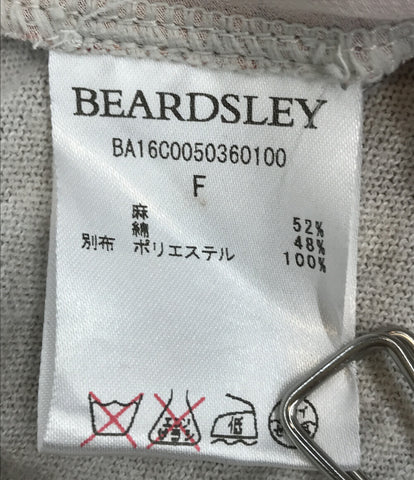 フラワーニットシャツ 七分袖      レディース SIZE F (M) BEARDSLEY