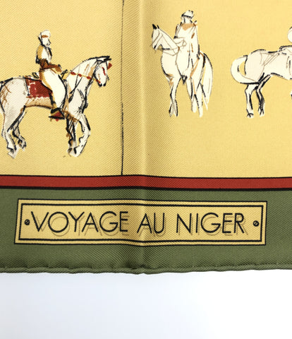 エルメス  スカーフ プチカレ シルク100％ ニジュールへの旅  voyage au niger    レディース  (複数サイズ) HERMES