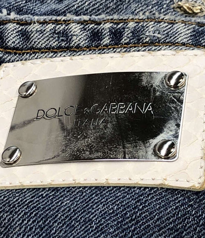 ドルチェアンドガッバーナ  デニムスカート ダメージ加工      レディース SIZE 44 (L) DOLCE＆GABBANA