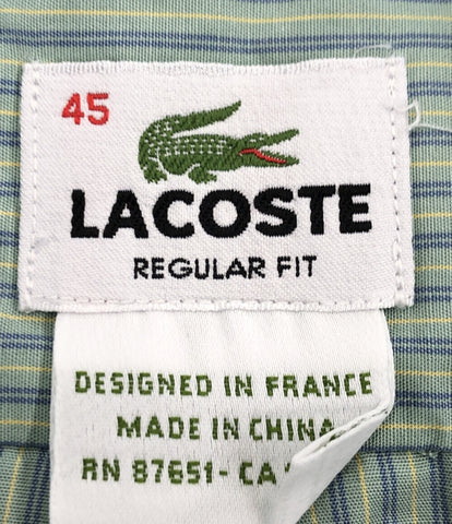 ラコステ 美品 長袖シャツ ストライプ柄      メンズ SIZE 45 (XL以上) LACOSTE
