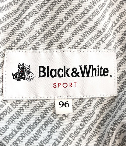 スラックスパンツ ボーダー柄      メンズ SIZE 96 (L) Black＆White