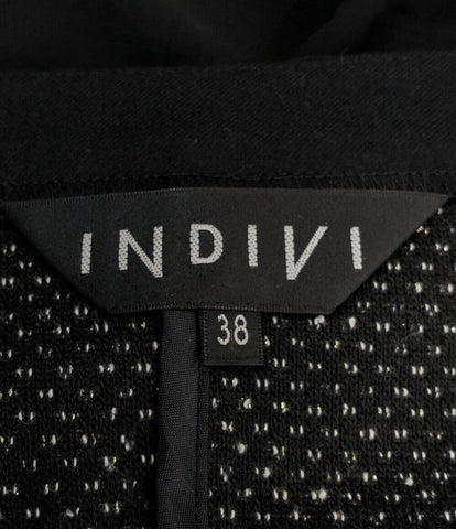 インディヴィ  ジャケット付きワンピース セットアップ      レディース SIZE 38 (M) INDIVI