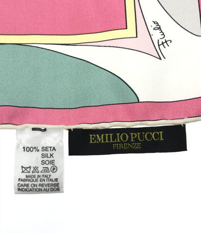 エミリオプッチ  スカーフ シルク100％ 幾何学模様      レディース  (複数サイズ) EMILIO PUCCI