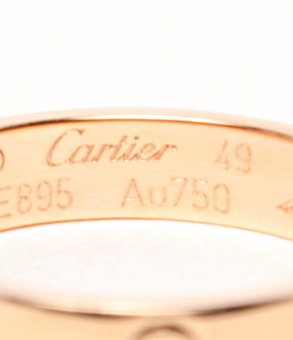 カルティエ 美品 リング 指輪 Au750 ミニラブ      レディース SIZE 8号 (リング) Cartier